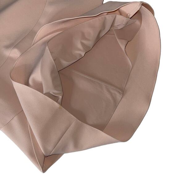 BCBGMaxazria Blush Pink Key Hole Tiered Mini Dress Size 4 - Picture 10 of 13